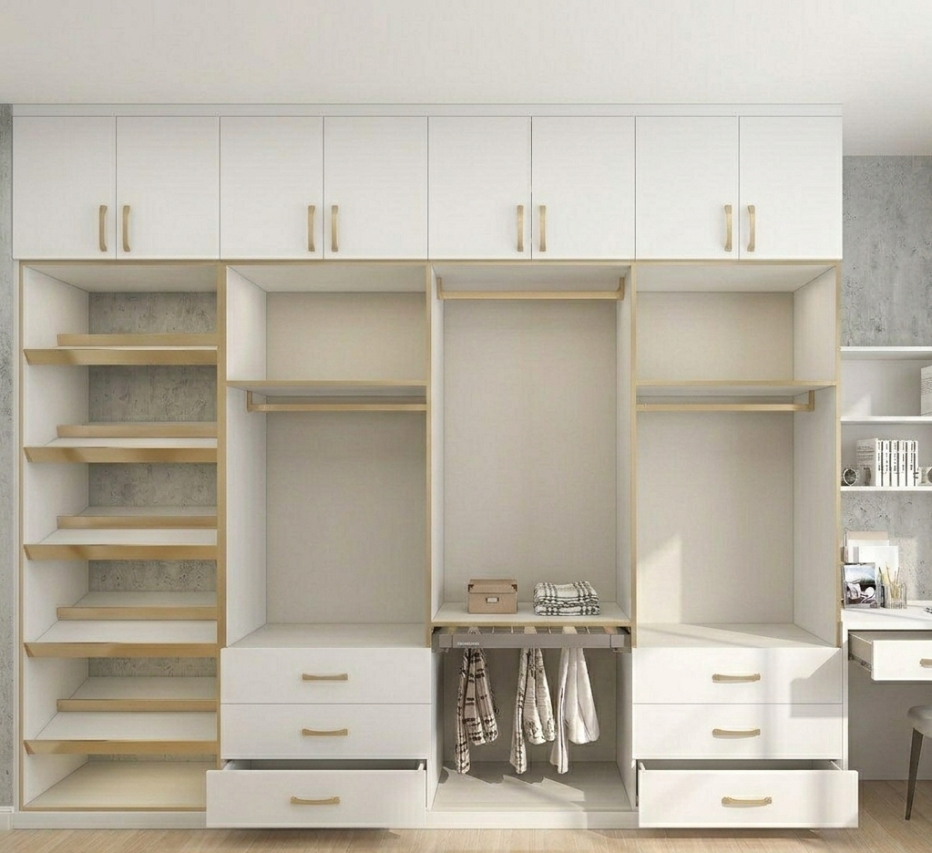 Closet Modular PVC - Acabado