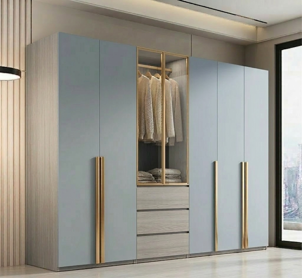 Closet Moderno Premium PVC - Acabado