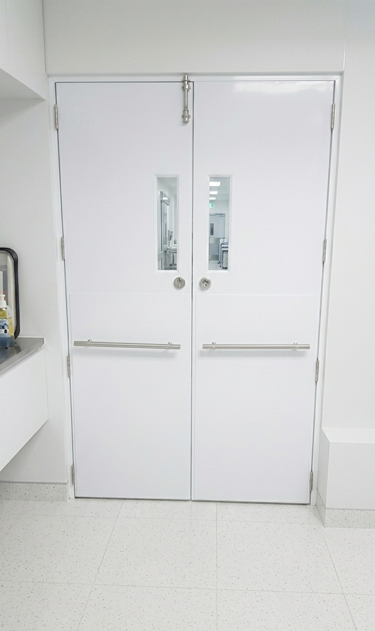 Puertas PVC Especiales para Hospitales